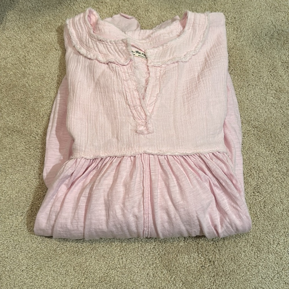 Free People Sugar Rush Babydoll Top - Picture 2 of 8